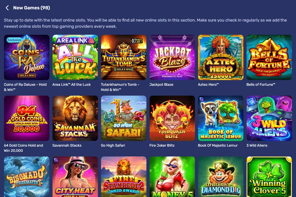 Casino Games Galactic Wins