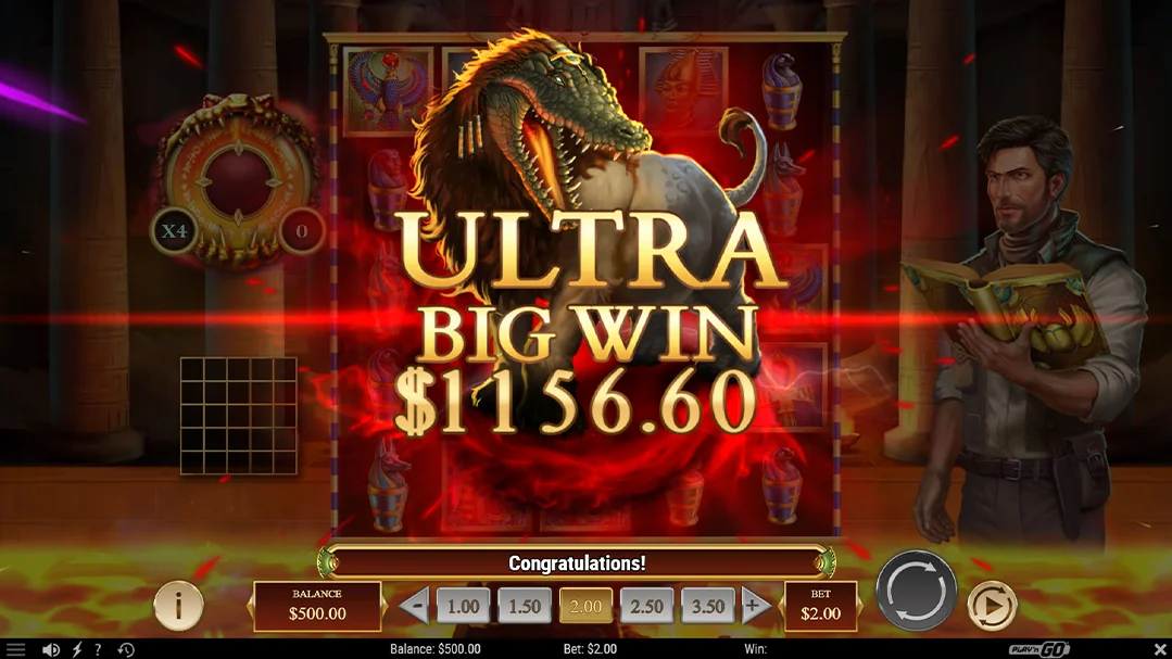 Winning at the Play'n Go slot Machine : Captain Xeno's Earth adventure