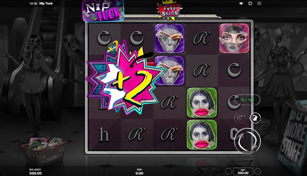 Bonus Nip Tuck slot: How to play and win the money?
