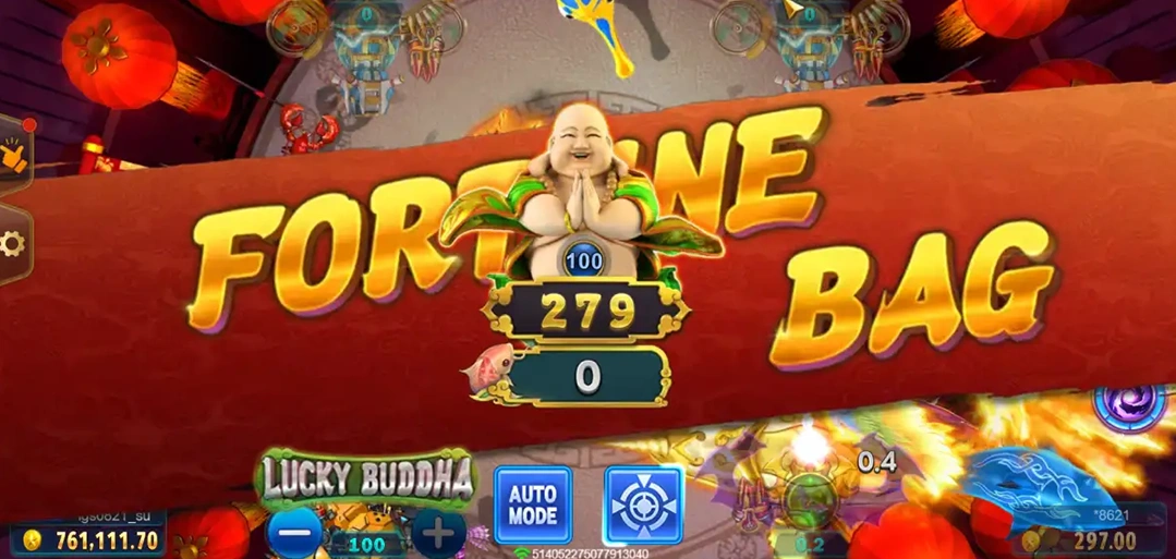Gameplay Arcade Casino Game FOrtune King Jackpot and Bonus