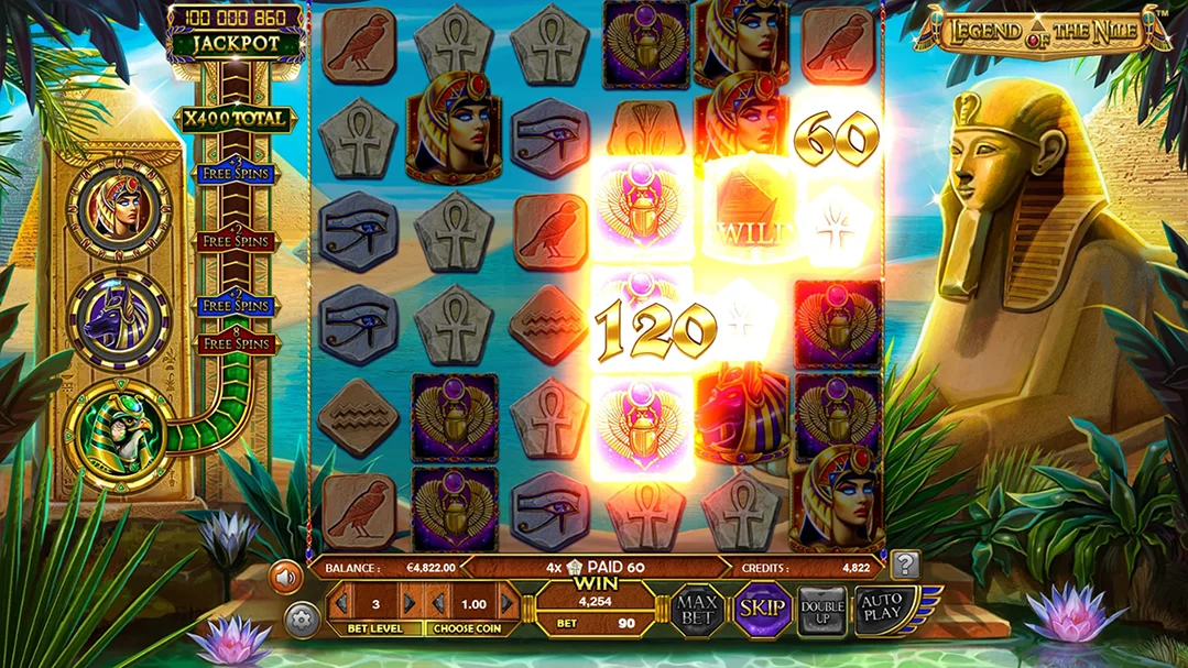Legend of the Nile - Gameplay & Bonus Online slot