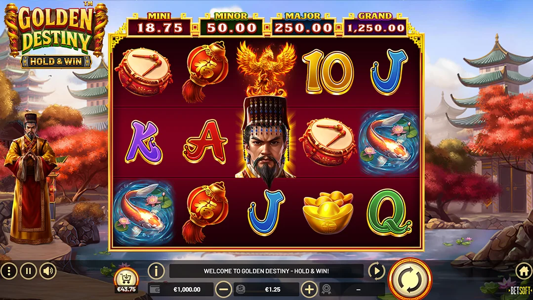 Win the bonus on Ultimate Golden Dragon Inferno Slot by Betsoft