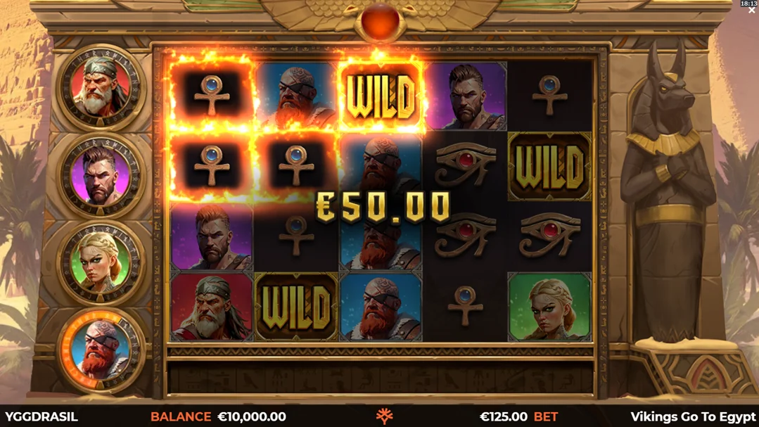 Valley of the Gods 2 Online slot machine with big bonus