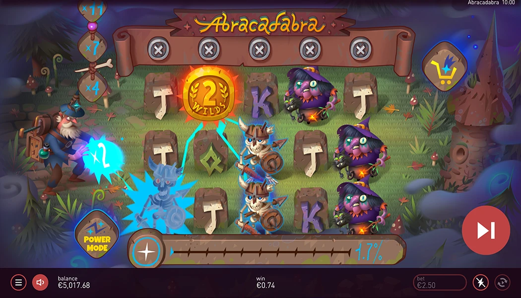 Abrakadabra Free Spin Magic Slot