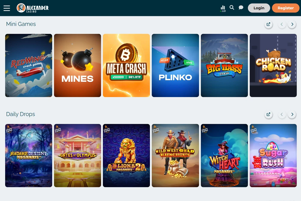 Alexander Casino Games Play For Free
