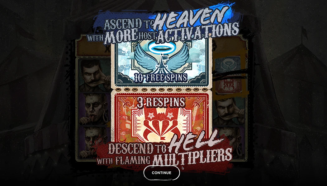 Bonus HELL or HEAVEN Freak Show Revelation