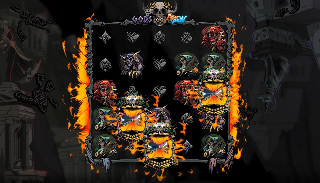 Gameplay & Bonus Gods Go Pew Pew Slot Machine