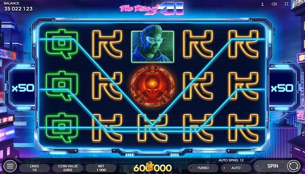 The Rise of AI UI: Clean and sleek design for this Endorphina Slot