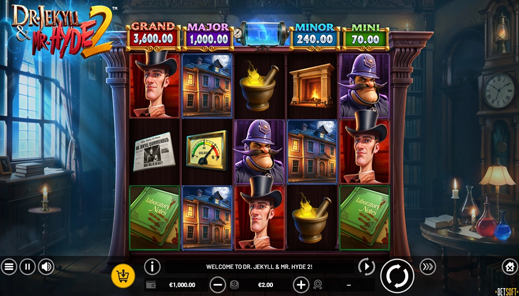 New Dr Jekyll & Mr Hyde 2 Bestoft Slot Gameplay