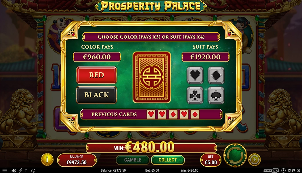 Play Prosperity Palace and win the jackpot!