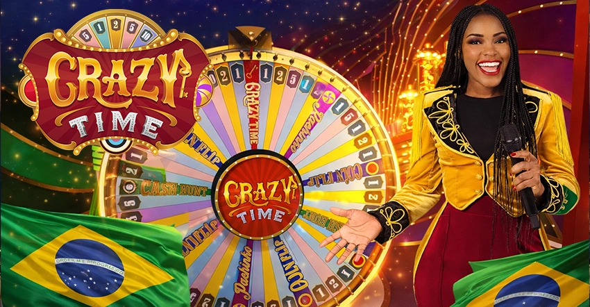 Evolution Launches Crazy Time Brasil, Its Iconic Live Game Show for Brazilian Casino