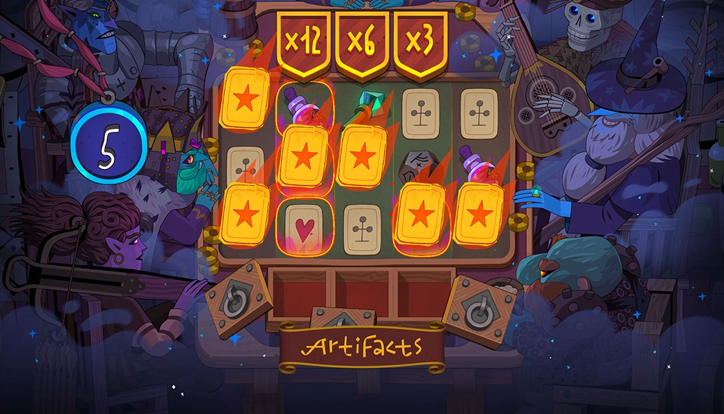 Free Spin Bonus Slot Artifacts by Peter and Sons