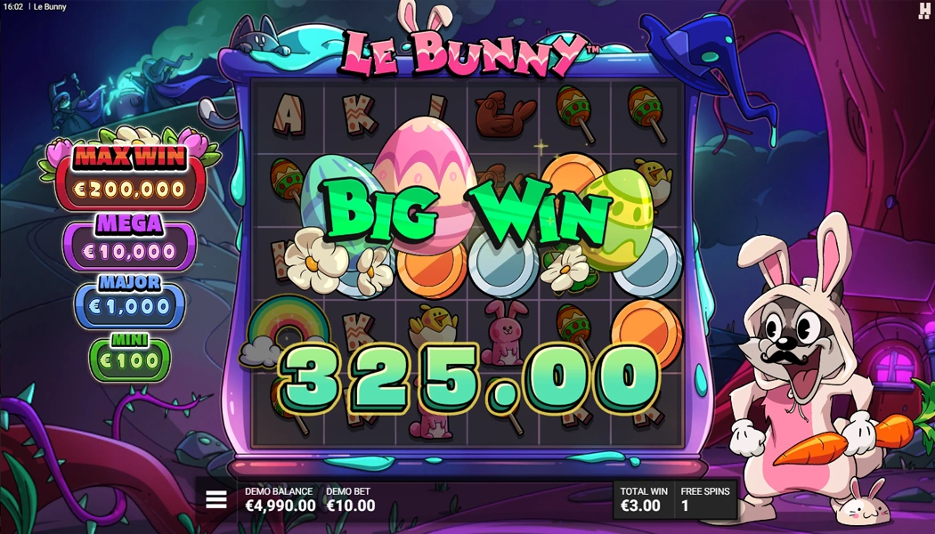 Free Spin Bonus Win Le Bunny Slot