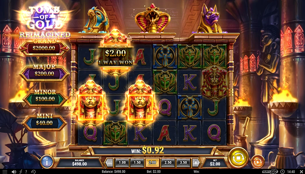 Tombof Gold Reimagined Slot Mechanics & Gameplay