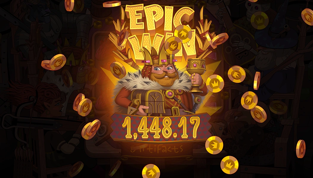 Big Win Jackpot Online Slot Machine Artifacts