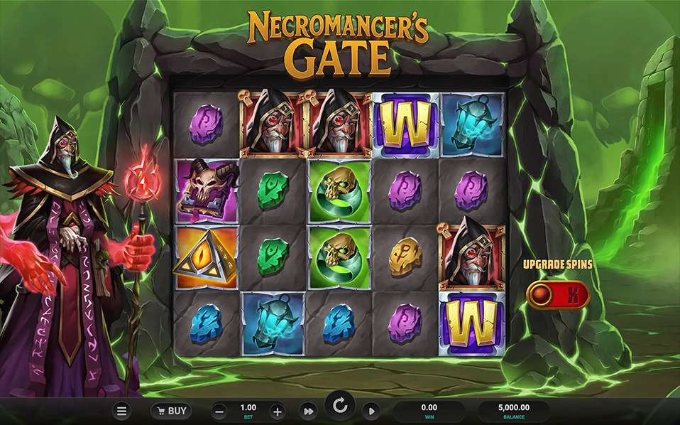 Necromancer's Gates Gameplay & Mechanics, Relax Gaming Slot