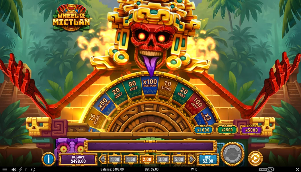 Slot Bonus Feature Wheel of Mictlan: Play to Win