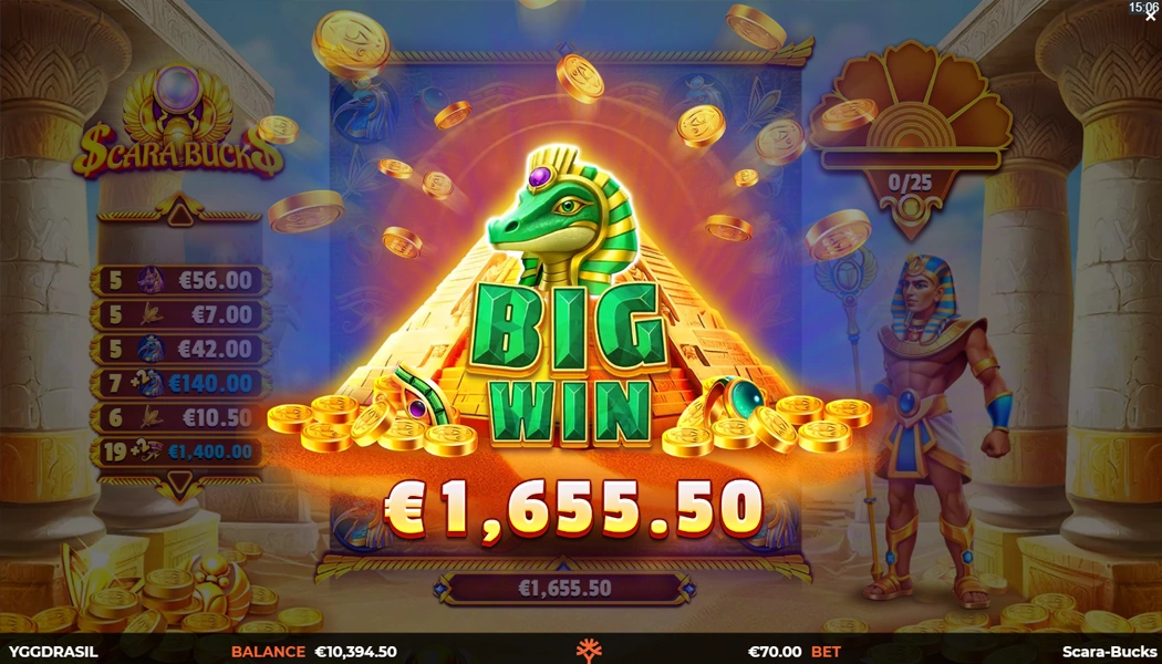 Scara Bucks Slot Mega Win Jackpot