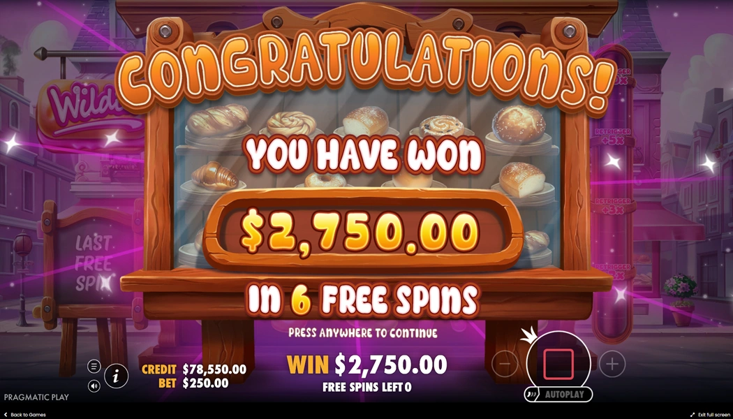 Big Win on the Wildies Slot Casino Game!
