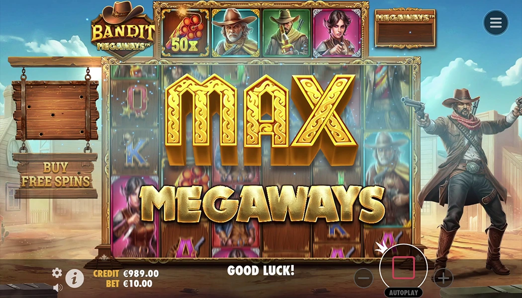Bandit Megaways Free Spins persistent multiplier dynamite bonus