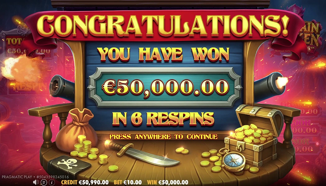 Captain Kraken Megaways Grand jackpot Money Respins big win
