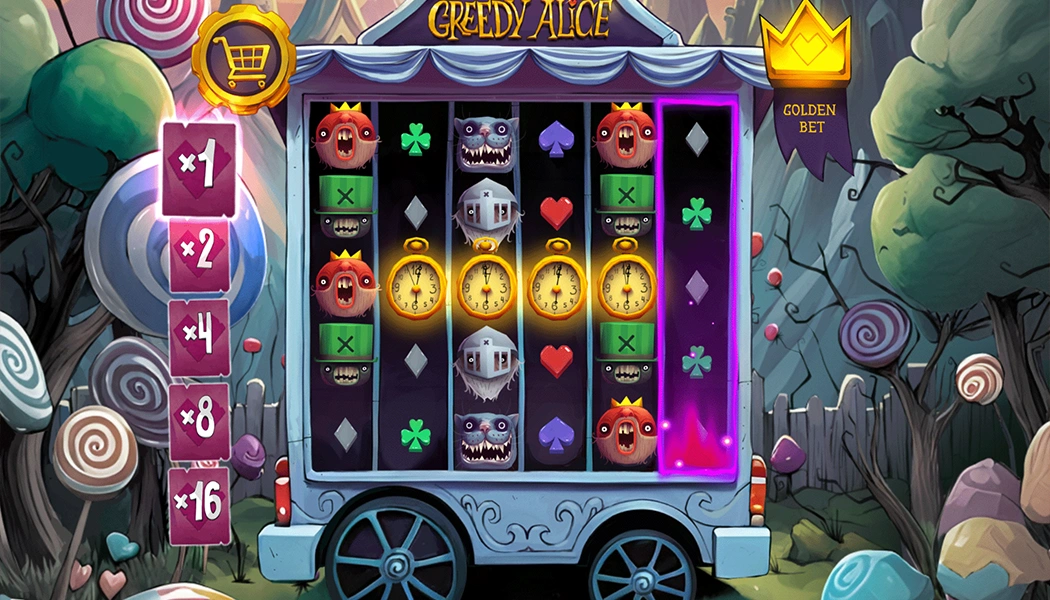 Greedy Alice Slot: Gameplay and mechanics Casino Game