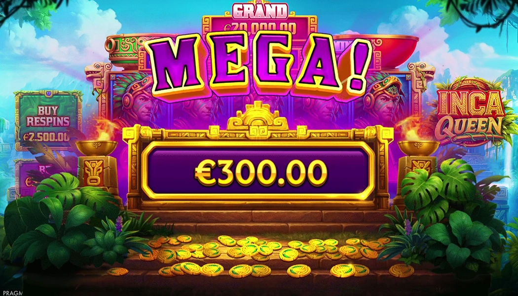 Inca Queen Money Respins big win Grand jackpot