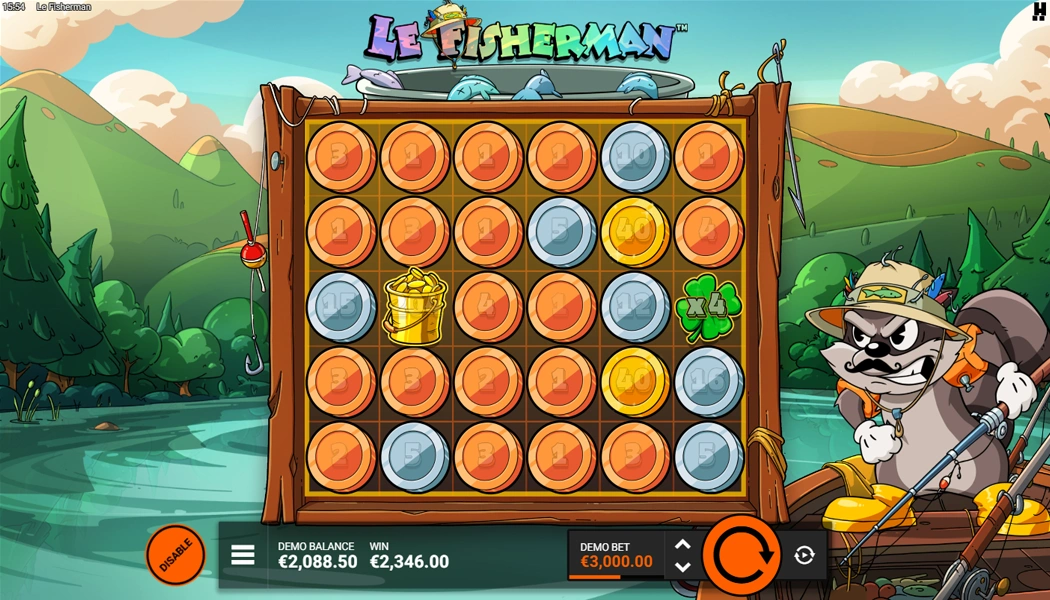 Le Fisherman Slot Hacksaw Gaming Gameplay