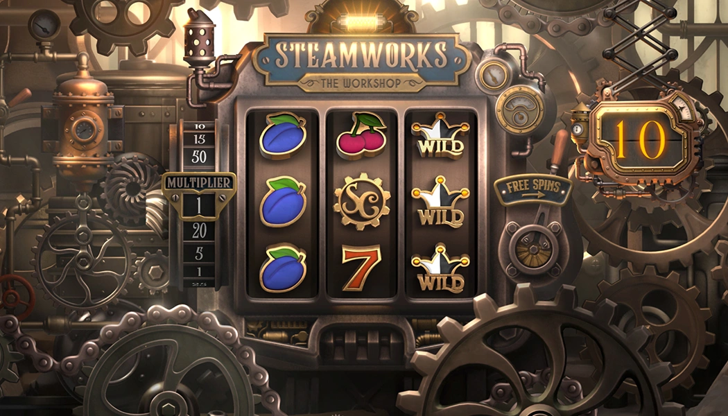 Steamworks Slot Gameplay and Mechanics By Peter and Sons