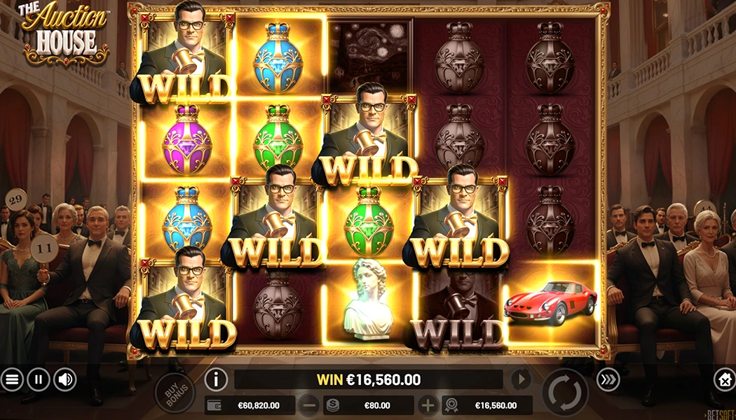Gameplay The Auction House Betsoft Gaming Slot Casino Game