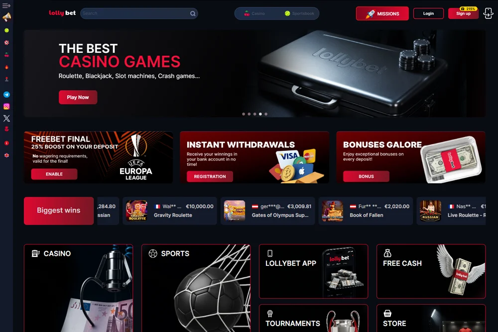 LollyBet Casino Canada: Online Casino Games, Slots & Sportsbook
