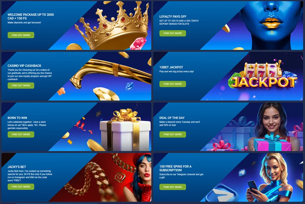 1xBet Sportsbook & Live Betting for Canadian Players