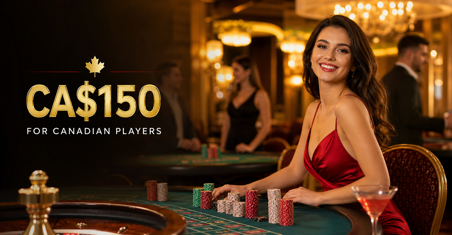 Luxury Casino Welcome Bonus: CA$150 for Canadian Players